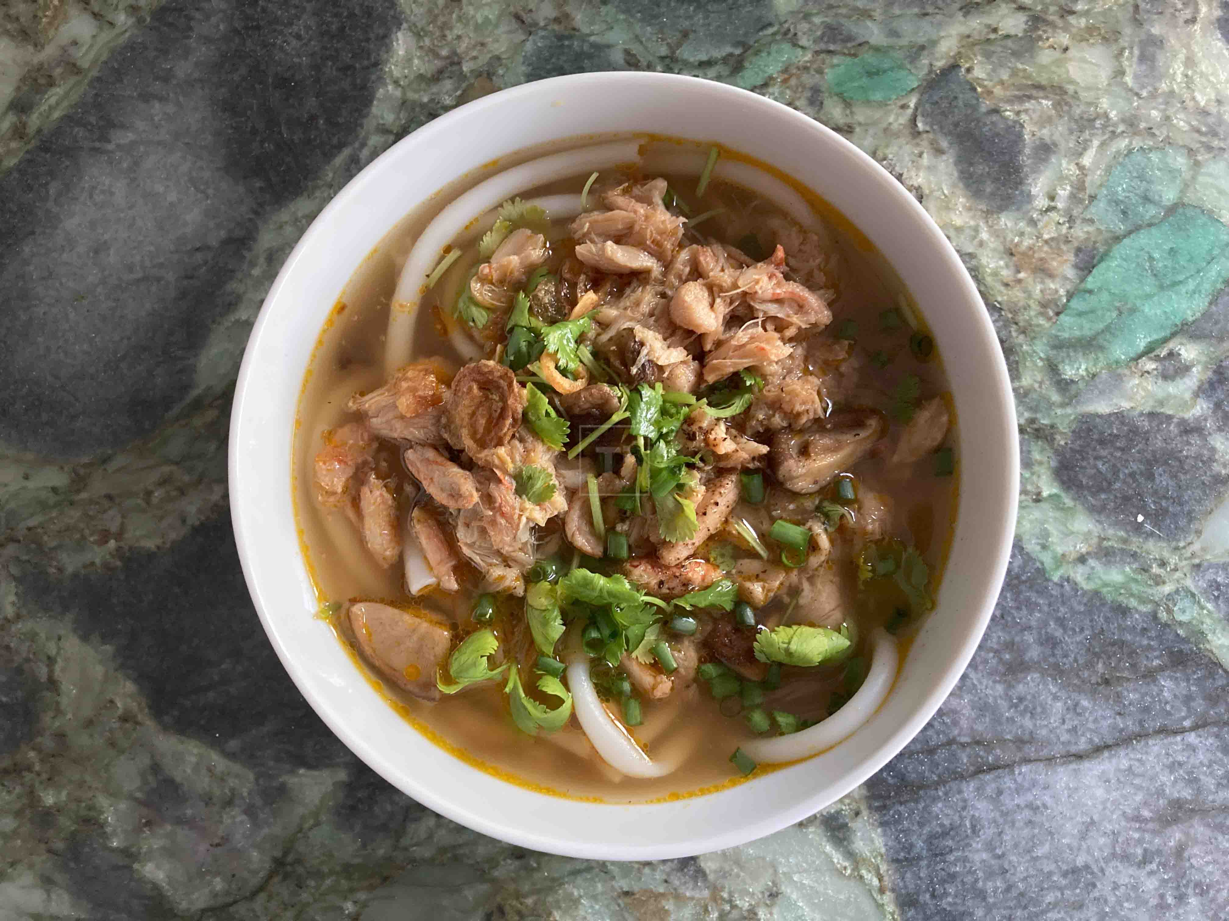 Vietnamese crab udon soup - 03F