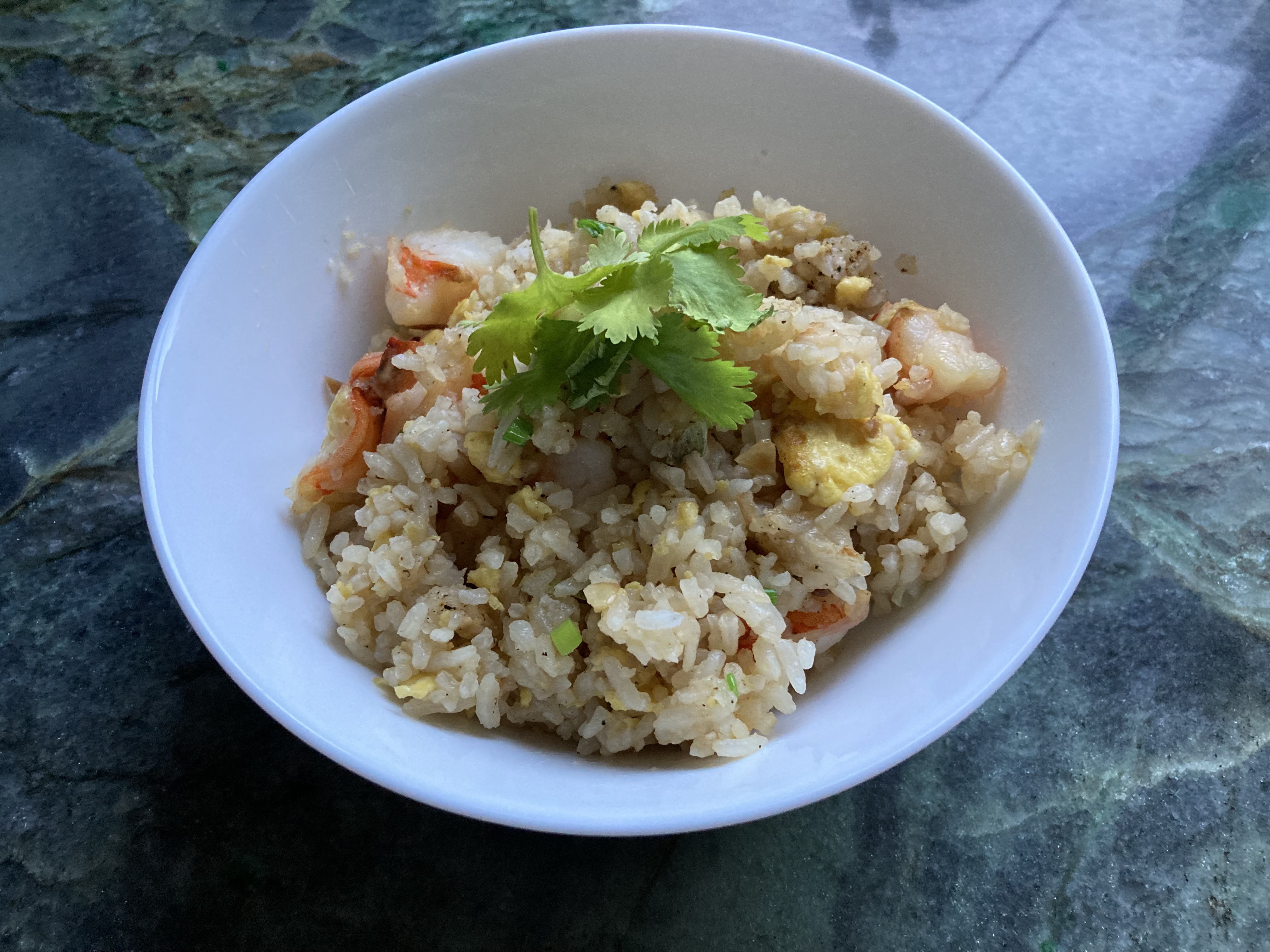 Shrimp egg fried rice